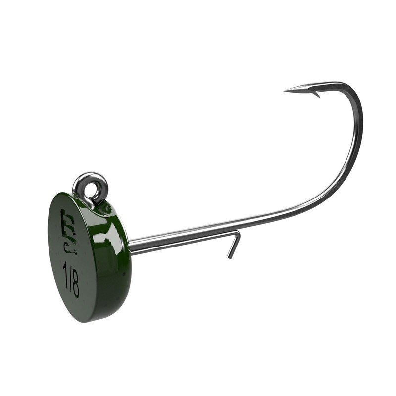 Buckeye Lures SPOT Remover NED Head 1/8 OZ. / Green