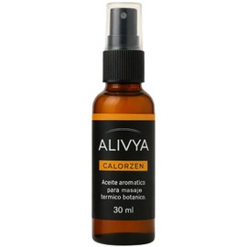 Alivya Calorzen – Aceite para Masaje Corporal, Con Sensación de Calor, Aceites Esenciales Puros, 30 ml
