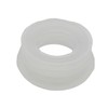 Universal Clear Flush Pipe Inlet Pan Connector - Flush Cone,