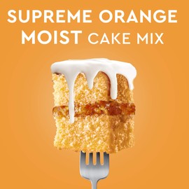 Duncan Hines Orange Supreme Flavored Cake Mix, 15.25 oz.