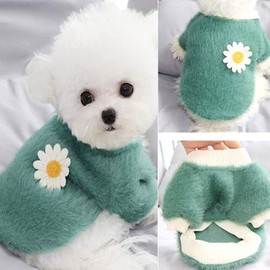 Tengcong Pet Clothes, Winter Dog Clothes, Autumn/Winter, Hoodie, For Small and Medium Dogs and Cats, Vest, Cute T-shirt, Sweater, Dog Wear, Winter, Warm, Pet Wear, Dog Clothes, Cat Clothes, Overlay,