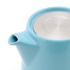 FORLIFE Stump Teapot with SLS Lid and Infuser, 18-Ounce, Turquoise