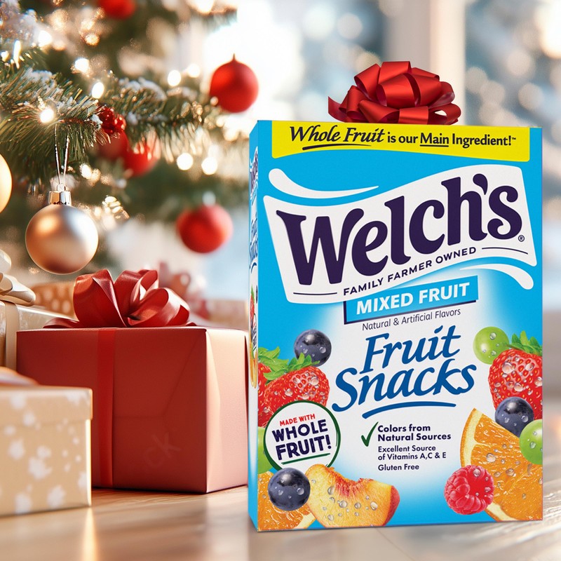 Welch's Fruit Snacks, Mixed Fruit Snack Box, Stocking Stuffers, Gluten