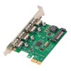 USB3.0 Expansion Card 5Gbps Transmission VIA Chip 4 Ports Enclosed