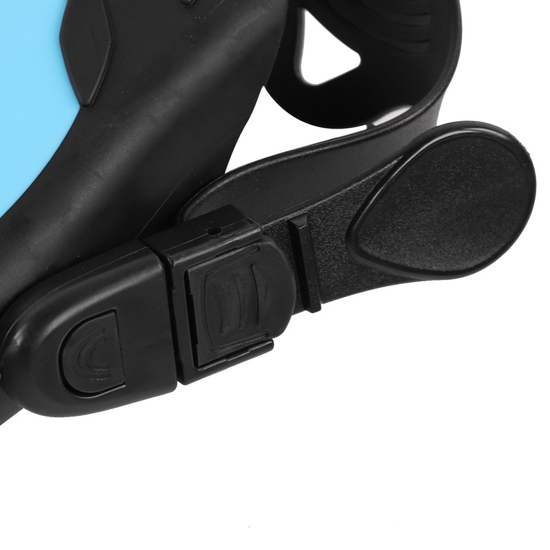 1 Pair Adjustable Diving Fins Soft TPR Open Heel Long