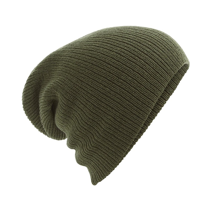 Beechfield Heavy Gauge Slouch Beanie Black