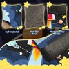 Space Rug - Space Rug for Boys Room Cartoon Solar