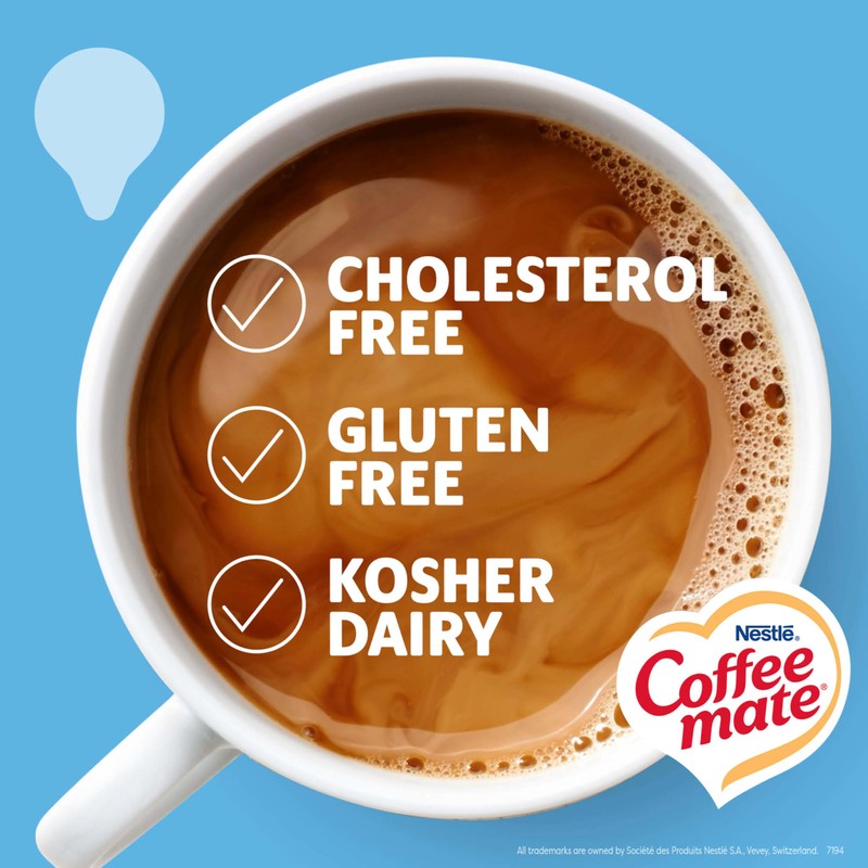 Nestle Coffee mate Coffee Creamer, French Vanilla, Liquid Creamer Singles,