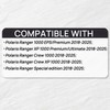 EZAPEX Bed Mat Liner Compatible with Polaris Ranger 1000 Crew