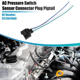 uxcell AC Pressure Switch Sensor Connector Plug Pigtail No.921361FA0A for Nissan Altima 2000-2018 3pin