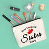 Sisters Gifts from Sisters Makeup Bag Sister Birthday Gift Sister