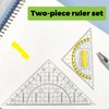 Set of 2 Set Square, Set Square with Handle, Flexible