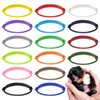 BOUMUSOE 16pcs Adjustable Puppy ID Bands - Multi Coloured Whelping