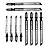 NORTOOLS Jigsaw Blade Set 10 Pcs T Shank HCS Clean