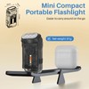 Small Powerful EDC Flashlight Bright 1200LM USB C Rechargeable IP67