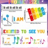 Music Bulletin Board Classroom Decorations Music Note Cutouts Scale Themed