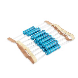 Innfeeltech Innfeeltech 15 Pcs 5W 1% Tolerance 2.2K Ohm Metal Film Resistor Resistance for DIY Project and Experiments