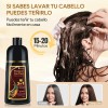 Kaisasa Shampoo Con Tinte Cubre Canas Natural Jengibre