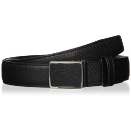 Moliya Leather Goods Men's Belt Adjuster, Made in Japan, Black