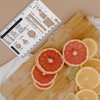 UPTTHOW Culinary Ruler Acrylic Mini Cutting Reference Template Cooking Measurement