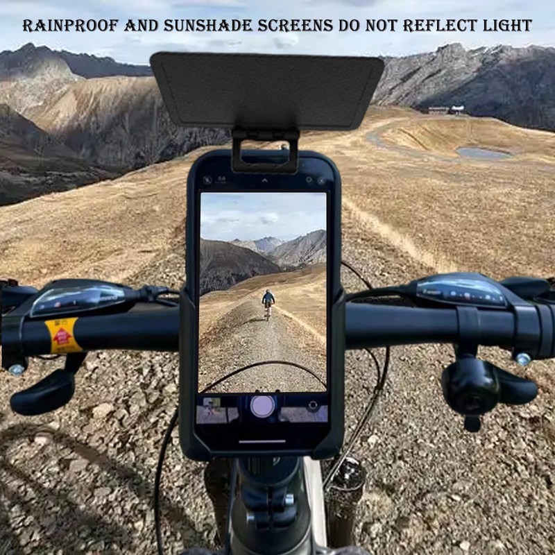 2PCS Minimalist Universal Phone Sunshade Phone Sun Shade Phone Umbrella