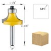 Yueqing Zhongji roundover router bit 1/4 shank router bits 1/4
