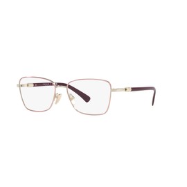 Vogue Eyewear Vo4271b - Marco de anteojos graduadas para mujer, Rosa superior/Oro pálido/Lente de demostración, 52 mm