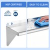 ROCKPOINT Stainless Steel Shelf 12 x 30 Inches 280lb, 2