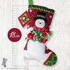 Bucilla, Snowman's Quilted Delight, Perfect for DIY Arts and Crafts
