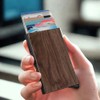 GARCIX Premium Wooden Pop-Up Credit Card Wallet – Slim, RFID