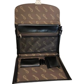 APC Functional Leather Executive Briefcase - Black (#2850-0)