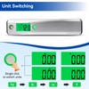 110lb Digital Luggage Scale with Overweight Alert for Air Travel