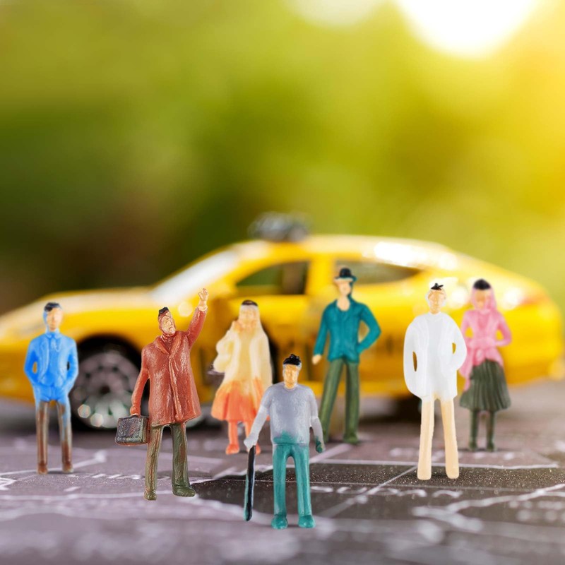 Namalu 140 Pcs Mini People Figurines 1: 25 1: 50