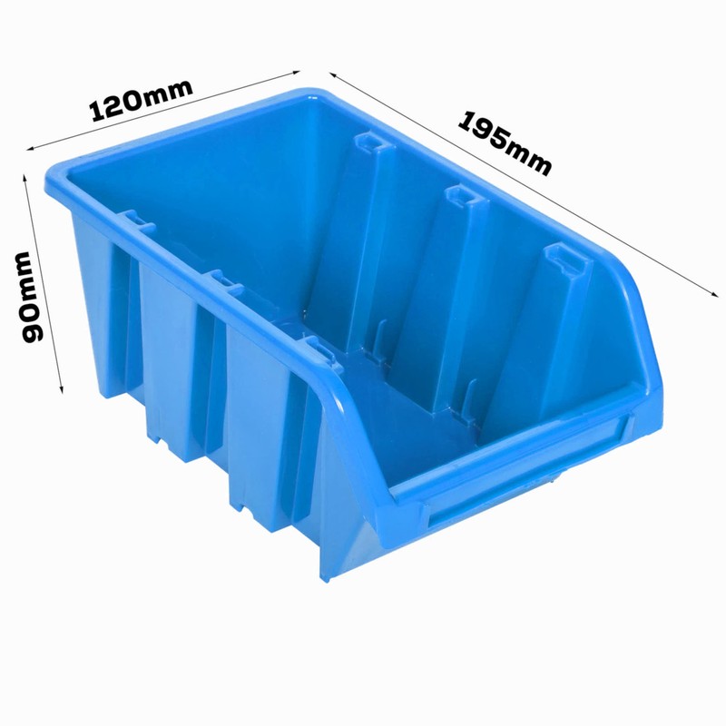 botle 39 Stacking Boxes Wall Shelf Plastic 154 x 78