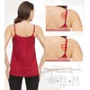 Camisoles for Women with Built in Bra Adjustable Strap Tank