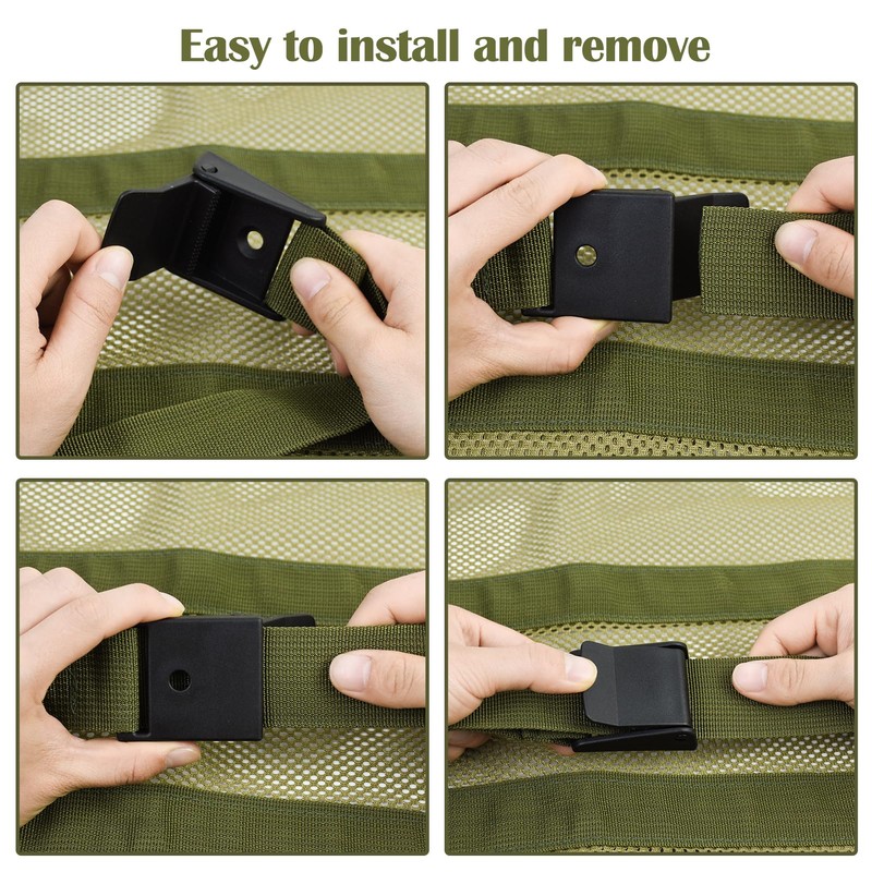 Mofuiry Universal Tree Stand Seat Replacement with Pocket, 16X12Inch Lightweight