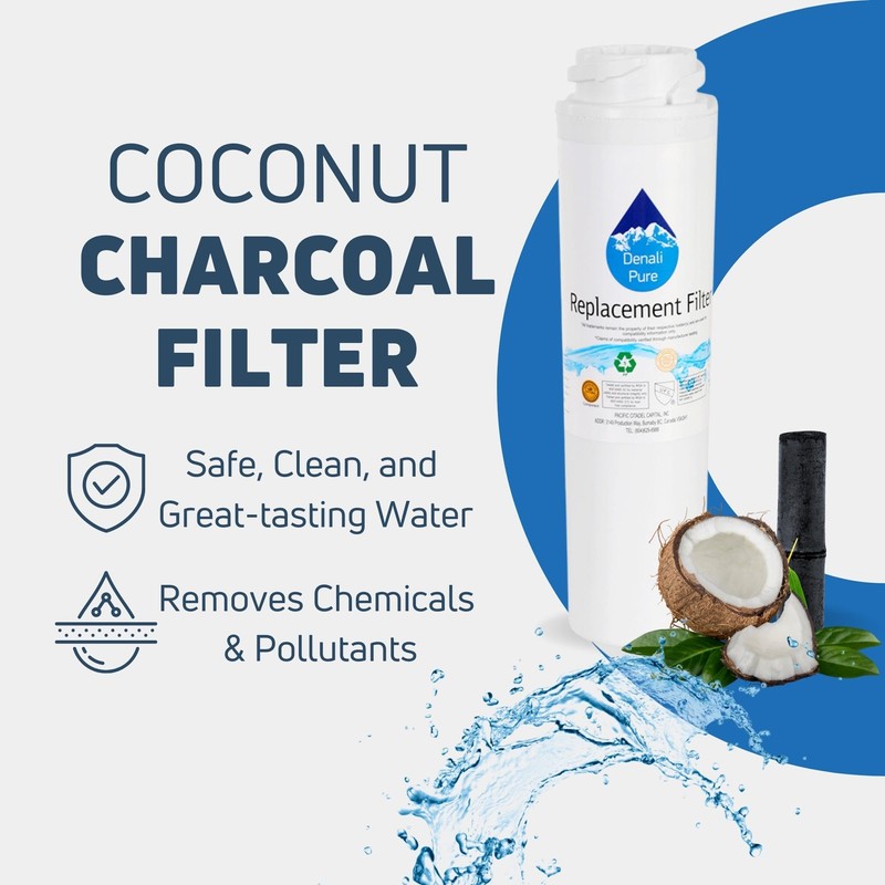 Replacement for General Electric PDS20SFSBLSS Refrigerator Water Filter - Compatible