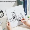 Pizarrón Blanco Chico, Pizarra blanca Caballete de borrado en seco