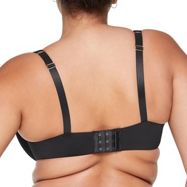 ThirdLove Classic T Shirt Bra, Tshirt Bras for Women, Everyday T-Shirt Comfort Bra, Smoothing for No-Show Lines, Underwire Support, Bras for Women Black