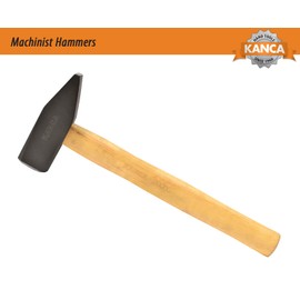KANCA HAM-300, Machinist Hammer, Blacksmith Hammer, Ash Wood Handle, Hand Tools And Home Improvement, Drop-Forged Head, Machinist Tools, 300 GR, 0.82 LBS