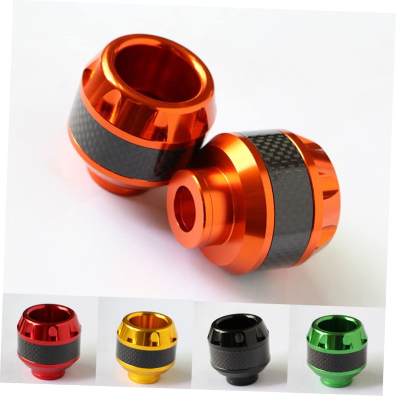 FUNOMOCYA Aluminum Alloy Motorcycle Front Fork Cups Crash Sliders Wheel