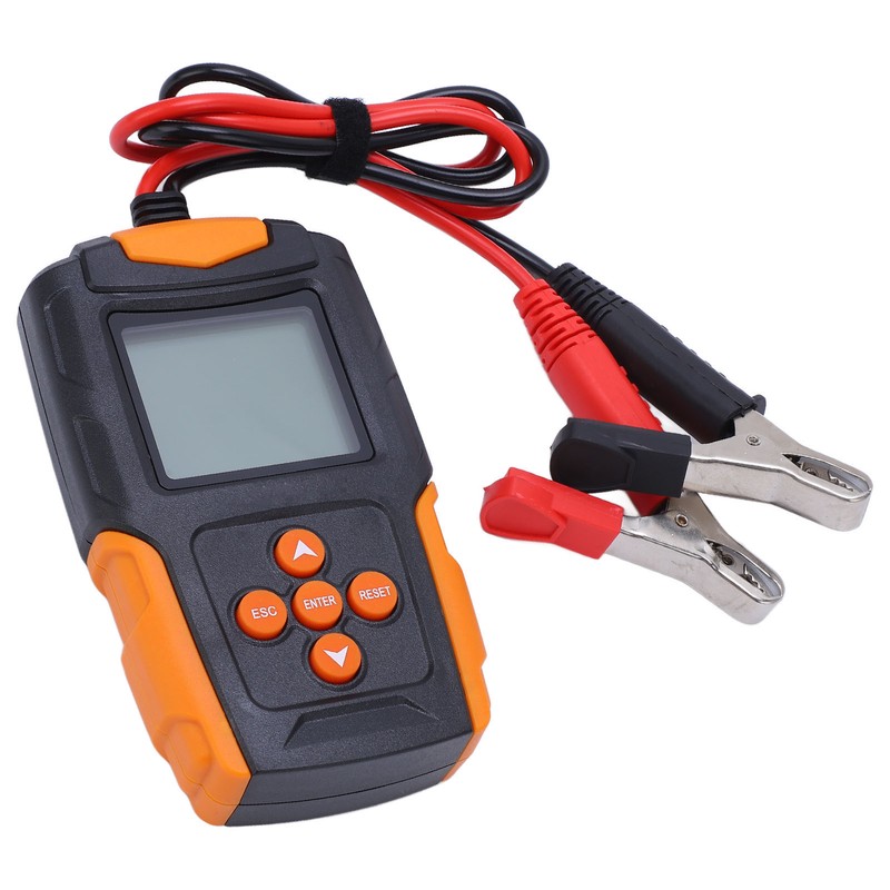 Smart Battery Tester Buzzer Alarm Portable Digital Display Battery Checker