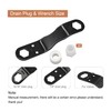 Powswopx RV Water Heater Drain Plug Kit Include Wrench &