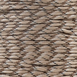 West Coast Paracord – Camouflage Parachute Cord Type III 550 LB Break Strength Camo Paracord – Great for Fishing, Hunting, Camping, & Outdoor Recreation - Desert Camo 1000 FT (Spool)