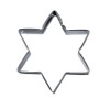 Staedter 6 Point Star Cookie Cutter, Silver, 3 x 2.5