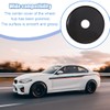 XPEX 4 Pack Universal Hub Caps Wheel Hub Caps Black