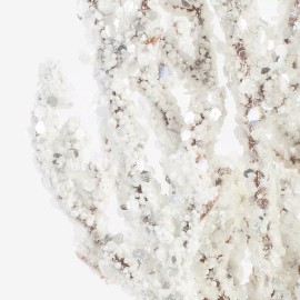 Set of 24 Icy White Glittered Artificial 10" Twig Picks