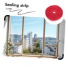 Angoily Door Bottom Weather Stripping Door Wind Stopper No Drilling