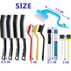 12Pcs Crevice Cleaning Brush,Small Gap Cleaning Brushes for Cleaning Bathroom,Kitchen,Window