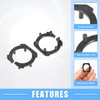 Edinstry 2PCS H7 Headlight LED Bulb Socket Adapter Base Clip